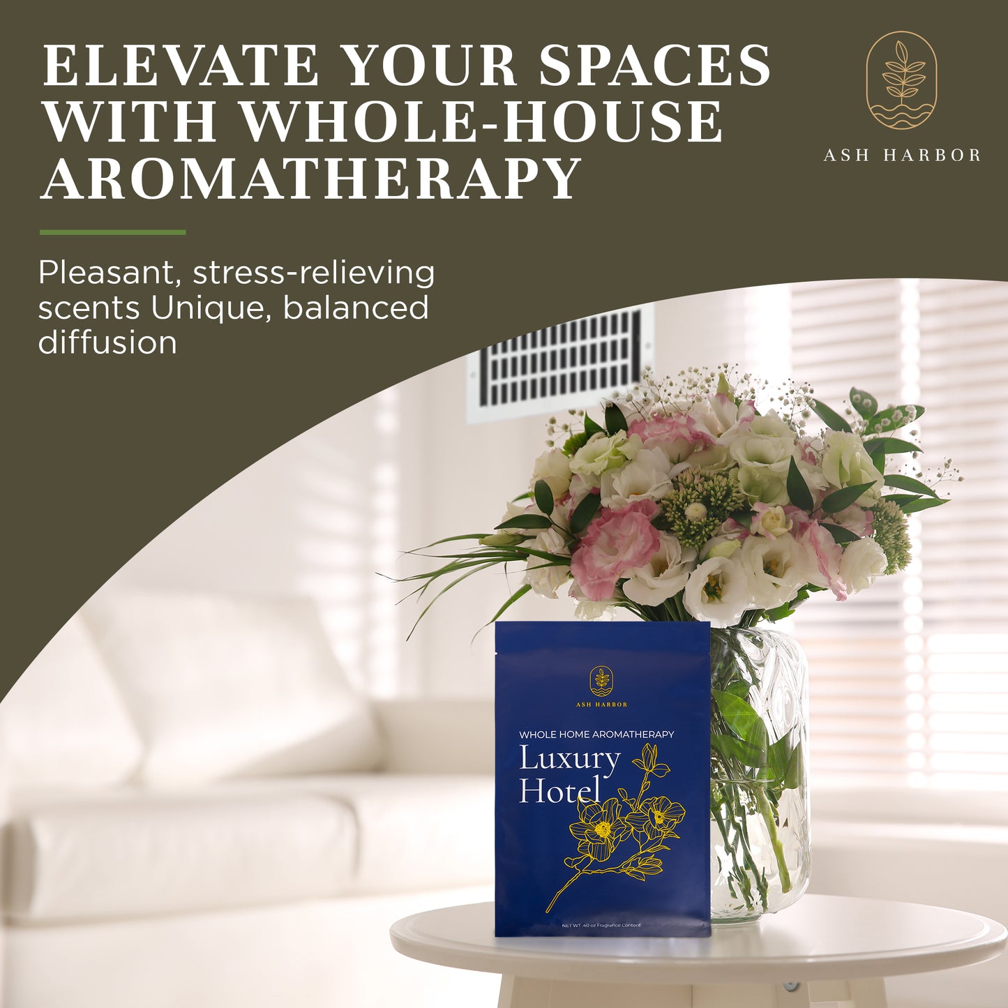 Luxury Hotel Whole House Aromatherapy - 4 Pack