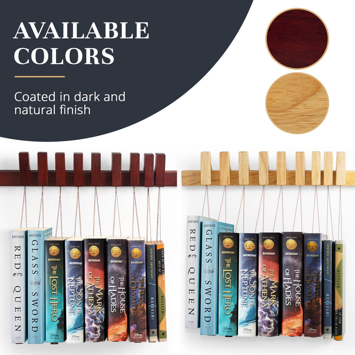 14 Extra Hanging Pins - Natural Finish