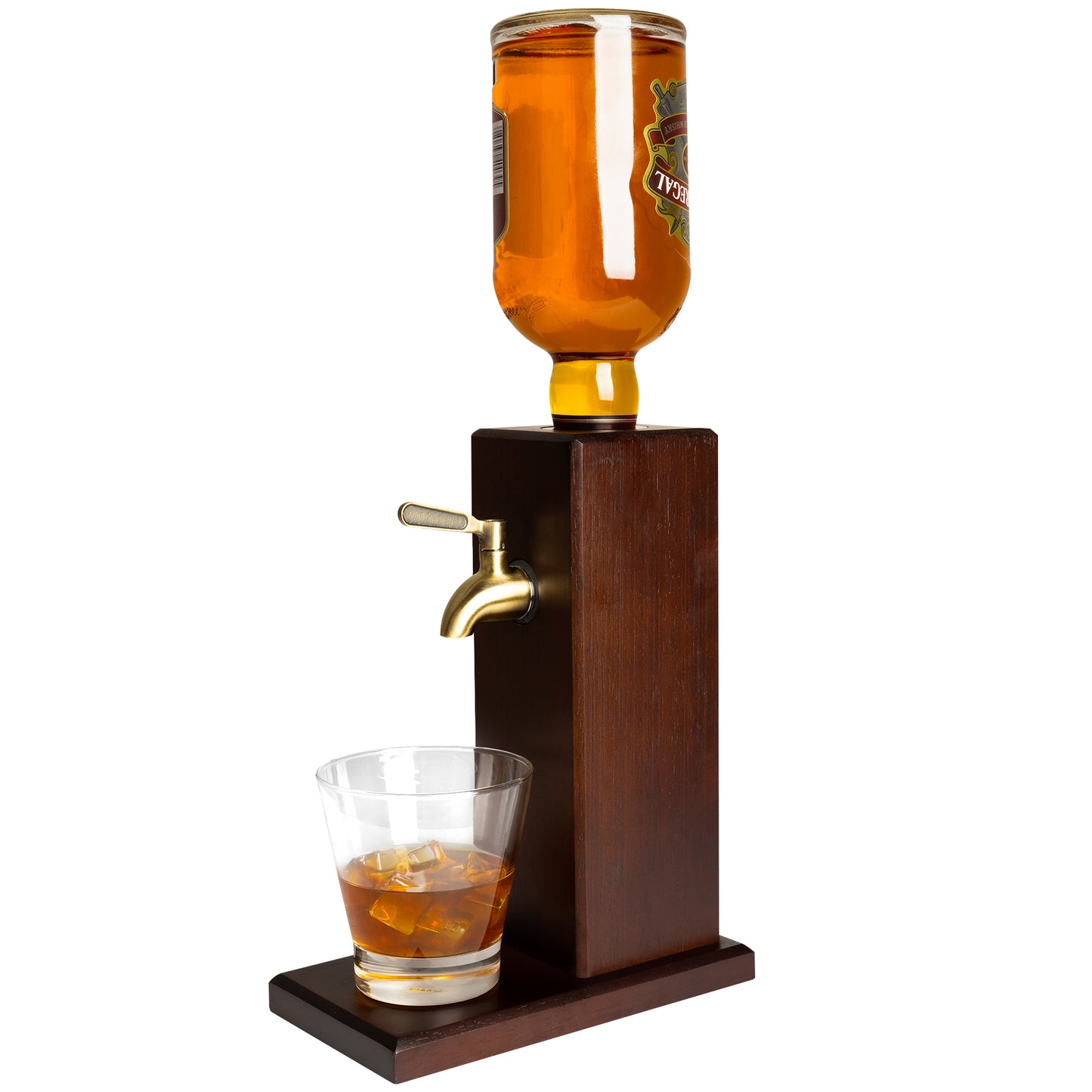 Hardwood Whiskey Dispenser