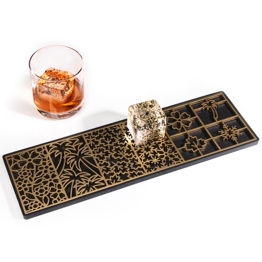 Seasons Ice Design Tray for Clear Ice Cocktails and Whiskey